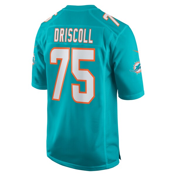 Jack Driscoll Miami Dolphins Nike Team Game Jersey -  Aqua