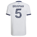 Gastón Brugman LA Galaxy adidas 2023 City of Dreams Kit Replica Jersey - White