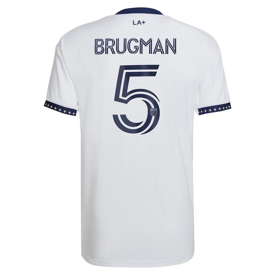 Gastón Brugman LA Galaxy adidas 2023 City of Dreams Kit Replica Jersey - White