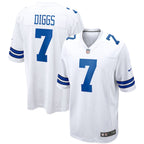 Trevon Diggs Dallas Cowboys Nike Game Jersey - White/Navy