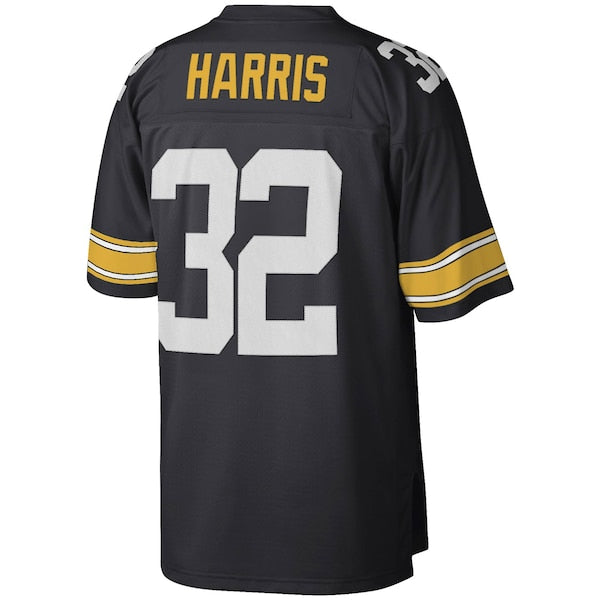 Franco Harris Pittsburgh Steelers Legacy Replica Jersey - Black/White