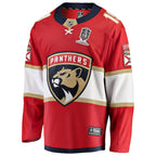 Matthew Tkachuk Florida Panthers  2025 Stanley Cup Champions Breakaway Jersey - Red