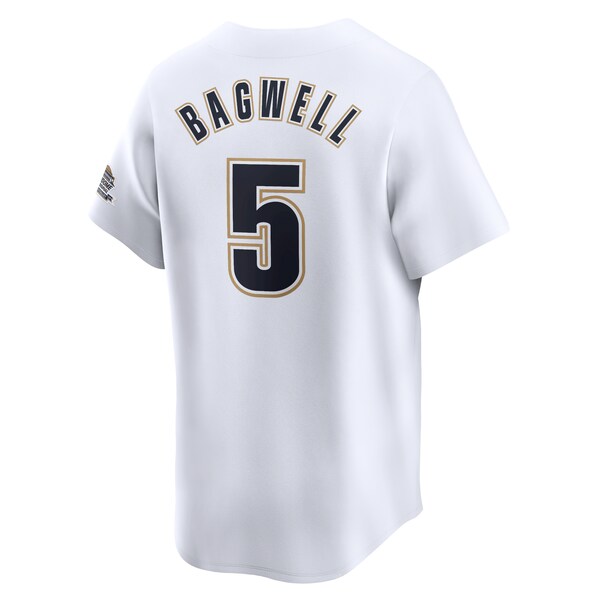 Jeff Bagwell Houston Astros Nike Throwback Cooperstown Collection Limited Jersey - White