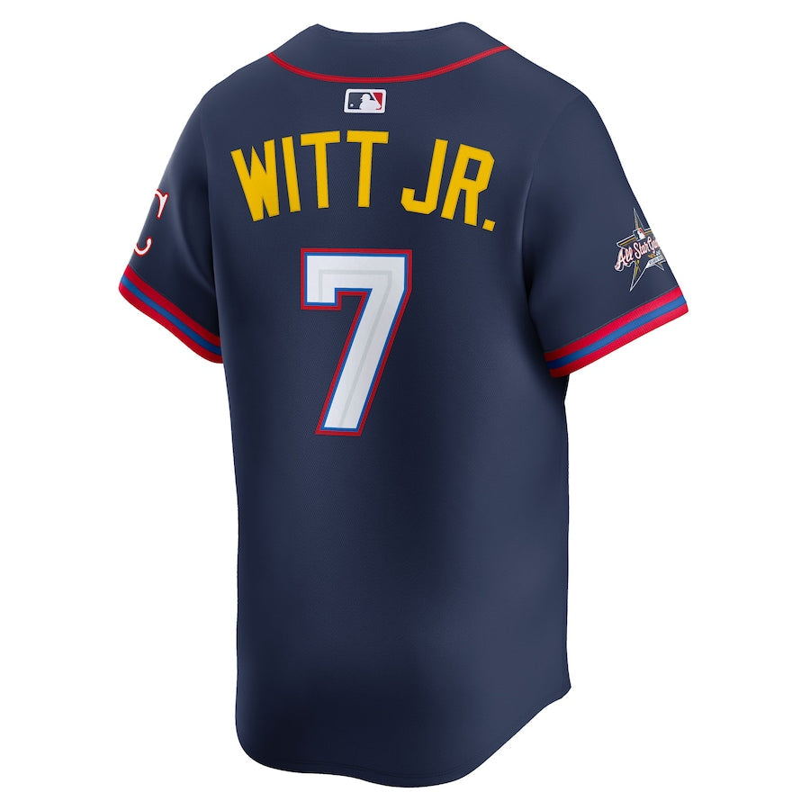 Bobby Witt Jr. American League Nike 2025 MLB All-Star Game Limited Player Jersey - Navy