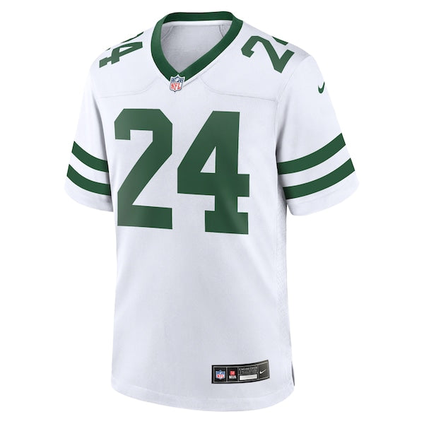 Darrelle Revis New York Jets Nike Legacy Retired Player Game Jersey - White/Green