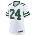Darrelle Revis New York Jets Nike Legacy Retired Player Game Jersey - White/Green