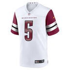 Jayden Daniels Washington Commanders Nike 2024 NFL Draft First Round Pick Player Game Jersey - White