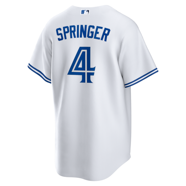 George Springer Toronto Blue Jays Nike 2025 World Series Home Replica Player Jersey - White