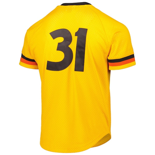 Dave Winfield San Diego Padres Cooperstown Collection Mesh Batting Practice Jersey - Gold