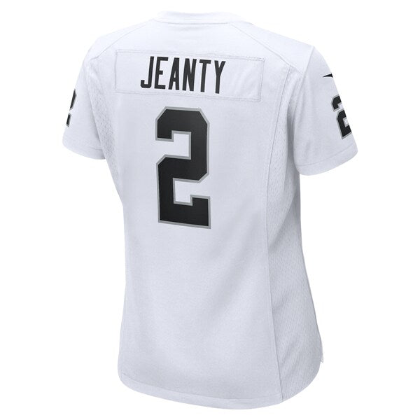 Ashton Jeanty Las Vegas Raiders Nike Women's  Game Jersey -  White/Black