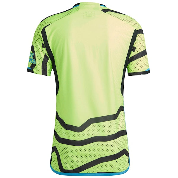 Arsenal adidas 2023/24 Away Replica Jersey - Yellow