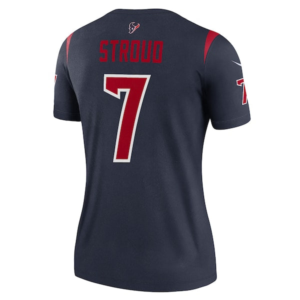 C.J. Stroud Houston Texans Nike Women's  Legend Jersey - Navy/Red