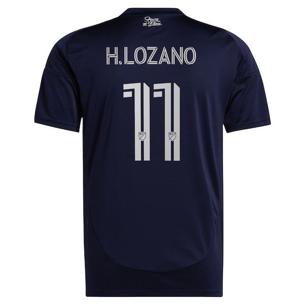 Hirving Lozano San Diego FC adidas Youth 2025 State of Flow Replica Player Jersey - Navy