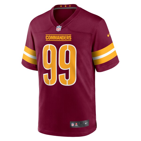 Chase Young Washington Commanders Nike Youth Game Jersey - Burgundy/Black/White
