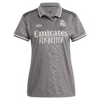 Jude Bellingham Los Merengues adidas Originals Women's 2024/25 Third Replica Player Jersey - Charcoal/White