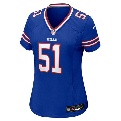 Nelson Ceaser Buffalo Bills Nike Women's Team Game Jersey -  Royal