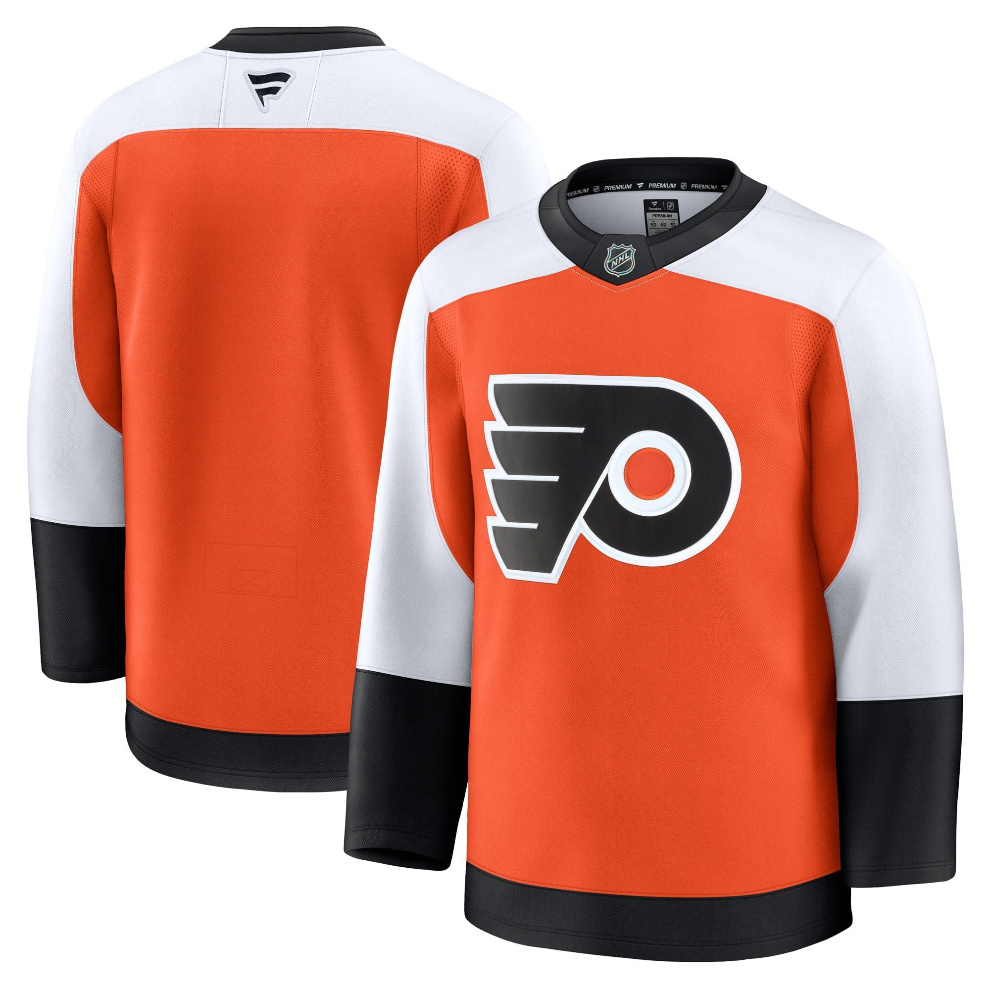 Philadelphia Flyers  Alternate Premium Jersey - Black/Burnt Orange/White