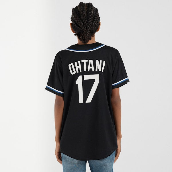 Shohei Ohtani Los Angeles Dodgers Nike  Youth Lights Out Replica Player Jersey - Black