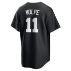 Anthony Volpe New York Yankees Nike Fashion Replica Player Jersey - Black