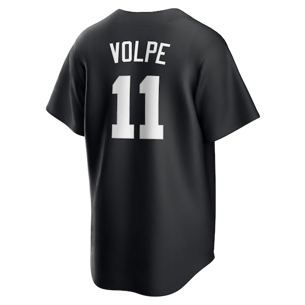 Anthony Volpe New York Yankees Nike Fashion Replica Player Jersey - Black