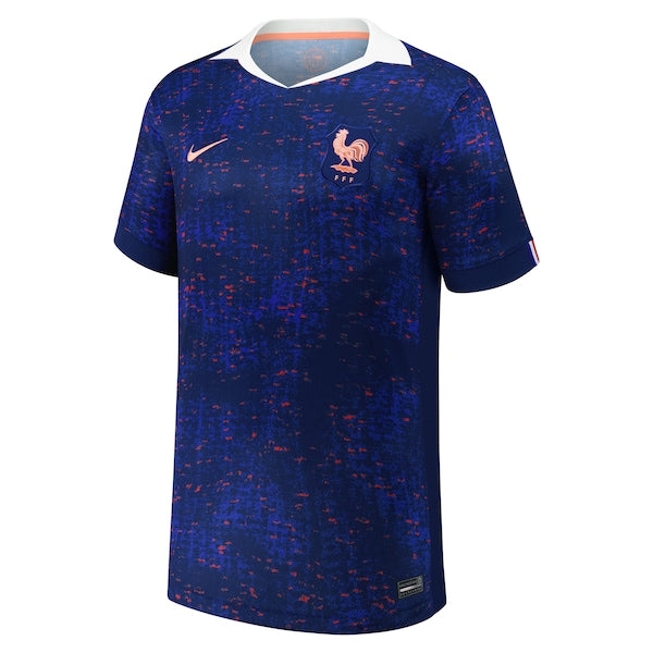 France National Team Nike Youth 2025/26 Home Replica Jersey - Blue