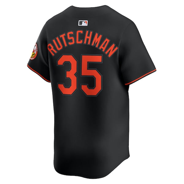 Adley Rutschman Baltimore Orioles Nike Alternate Limited Player Jersey - Black/White
