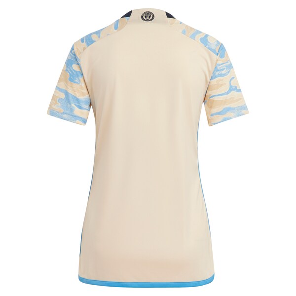 Philadelphia Union adidas Women's 2024 For Philly Replica Jersey - Tan