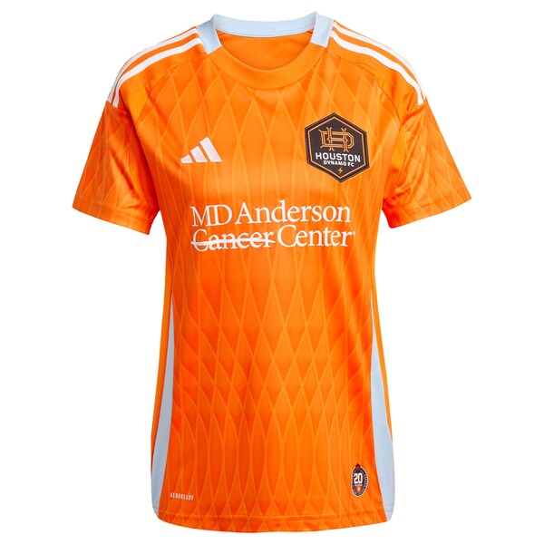 Griffin Dorsey Houston Dynamo FC adidas Women's 2025 Season 20 Replica Player Jersey - Orange