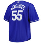 Orel Hershiser Los Angeles Dodgers Big & Tall Cooperstown Collection Batting Practice Replica Jersey - Royal