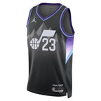 Lauri Markkanen Utah Jazz Jordan Brand Unisex 2024/25 Swingman Jersey - Statement Edition - Black