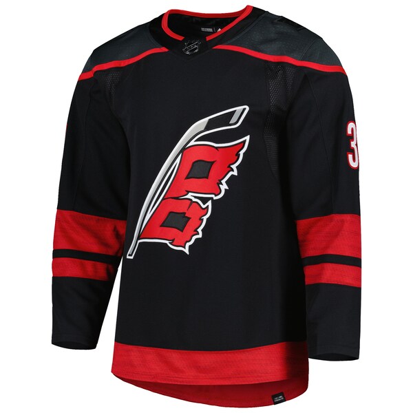Andrei Svechnikov Carolina Hurricanes adidas Home Primegreen Authentic Player Jersey - Black/Red