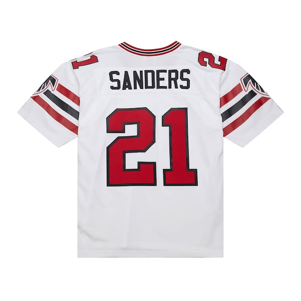 Deion Sanders Atlanta Falcons  1989 Legacy Replica Jersey - White