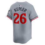 Max Kepler Minnesota Twins Nike Road Limited Player Jersey – Gray