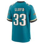 Devin Lloyd Jacksonville Jaguars Nike Prowler Throwback Player Game Jersey - Teal