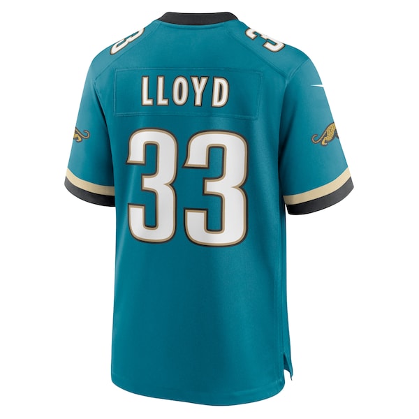 Devin Lloyd Jacksonville Jaguars Nike Prowler Throwback Player Game Jersey - Teal