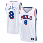Paul George Philadelphia 76ers  Youth Fast Break Replica Player Jersey - Association Edition - White