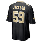 Jordan Jackson New Orleans Saints Nike Game Player Jersey - Black