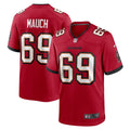 Cody Mauch Tampa Bay Buccaneers Nike  Game Jersey -  Red/Orange