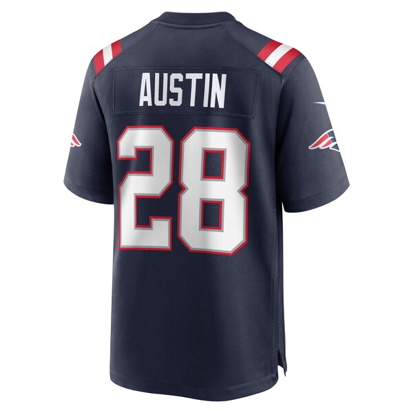 Alex Austin New England Patriots Nike  Game Jersey -  Navy