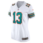 Dan Marino Miami Dolphins Nike Women's Retired Player Jersey - White/Aqua