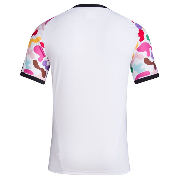 Portland Timbers adidas 2024 Pride Pre-Match Top - White