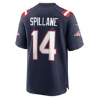 Robert Spillane New England Patriots Nike Team Game Jersey -  Navy