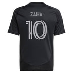 Wilfried Zaha Charlotte FC adidas Youth 2025 Fortress Kit Replica Player Jersey - Black