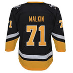Evgeni Malkin Pittsburgh Penguins Youth 2021/22 Alternate Premier Player Jersey - Black