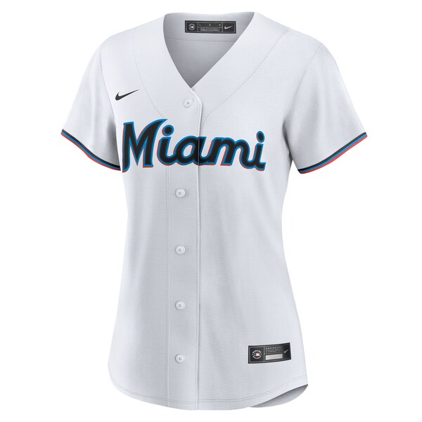 Connor Norby Miami Marlins Nike Women's Home Replica Jersey - White