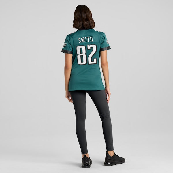 Ainias Smith Philadelphia Eagles Nike Women's Team Game Jersey - Midnight Green