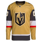 Vegas Golden Knights adidas  Home  Primegreen Authentic Custom Jersey - Gold