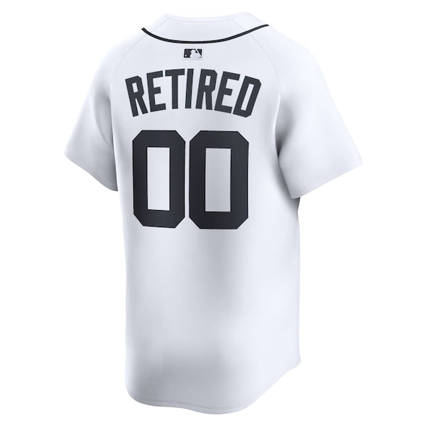 Detroit Tigers Nike Home Limited Pick-A-Player Retired Roster Jersey - White