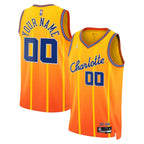 Charlotte Hornets Jordan Brand Unisex 2025/26 City Edition Swingman Custom Jersey - Orange