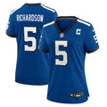 Anthony Richardson Indianapolis Colts Nike Women's Indiana Nights Alternate Game Jersey - Royal